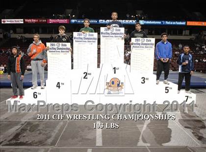 Thumbnail 1 in CIF State Boys Wrestling Championships (Awards) photogallery.