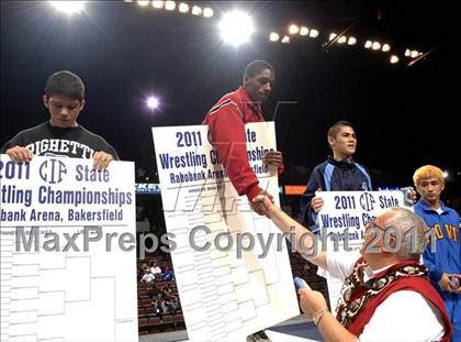Thumbnail 3 in CIF State Boys Wrestling Championships (Awards) photogallery.
