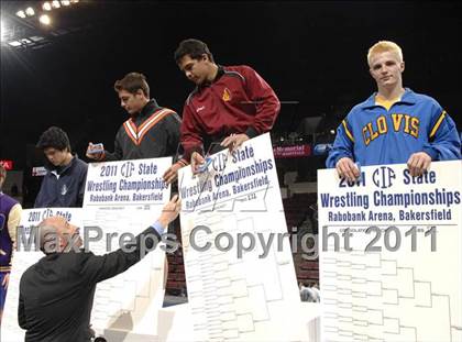 Thumbnail 3 in CIF State Boys Wrestling Championships (Awards) photogallery.