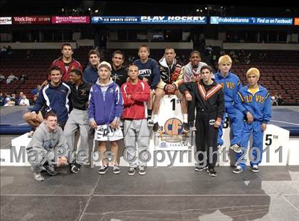 Thumbnail 1 in CIF State Boys Wrestling Championships (Awards) photogallery.
