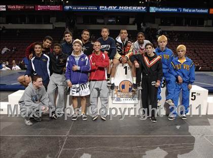 Thumbnail 3 in CIF State Boys Wrestling Championships (Awards) photogallery.