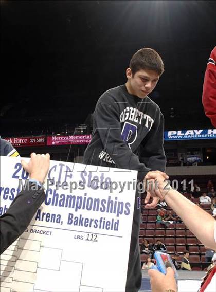 Thumbnail 2 in CIF State Boys Wrestling Championships (Awards) photogallery.