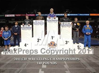 Thumbnail 2 in CIF State Boys Wrestling Championships (Awards) photogallery.