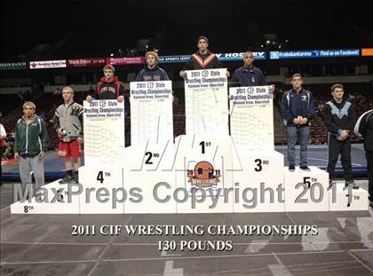 Thumbnail 1 in CIF State Boys Wrestling Championships (Awards) photogallery.