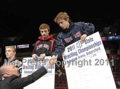 Thumbnail 2 in CIF State Boys Wrestling Championships (Awards) photogallery.