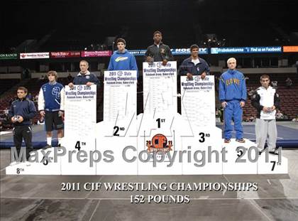 Thumbnail 3 in CIF State Boys Wrestling Championships (Awards) photogallery.