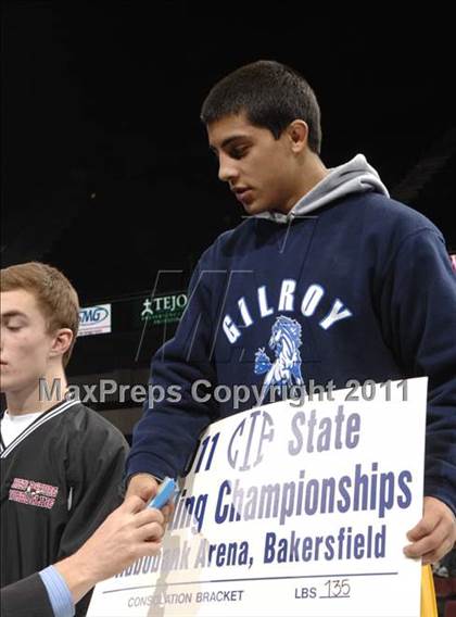 Thumbnail 1 in CIF State Boys Wrestling Championships (Awards) photogallery.