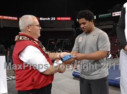 Thumbnail 2 in CIF State Boys Wrestling Championships (Awards) photogallery.