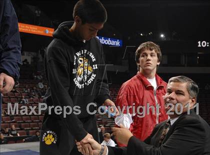 Thumbnail 3 in CIF State Boys Wrestling Championships (Awards) photogallery.