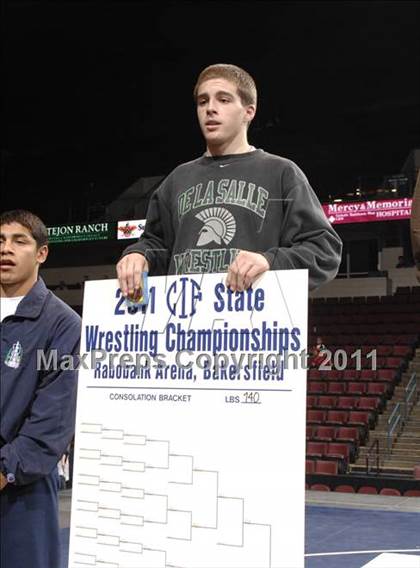 Thumbnail 2 in CIF State Boys Wrestling Championships (Awards) photogallery.