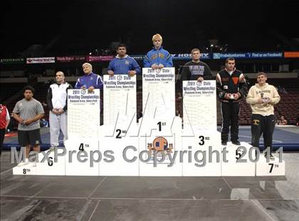 Thumbnail 2 in CIF State Boys Wrestling Championships (Awards) photogallery.
