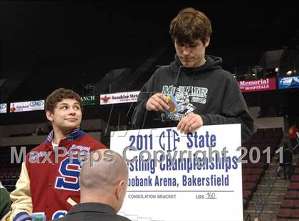 Thumbnail 2 in CIF State Boys Wrestling Championships (Awards) photogallery.