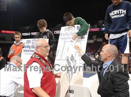Thumbnail 3 in CIF State Boys Wrestling Championships (Awards) photogallery.
