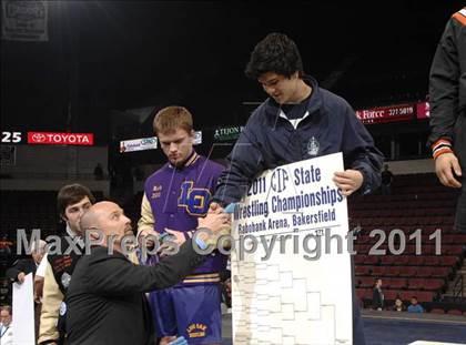 Thumbnail 3 in CIF State Boys Wrestling Championships (Awards) photogallery.