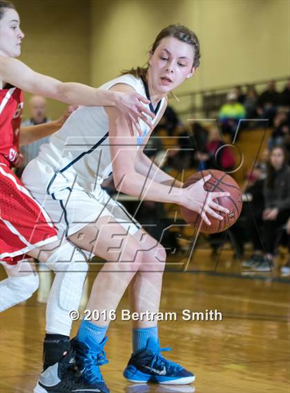 Thumbnail 3 in Buffalo Seminary @ St. Mary's (Monsignor Martin Class B Semifinal) photogallery.