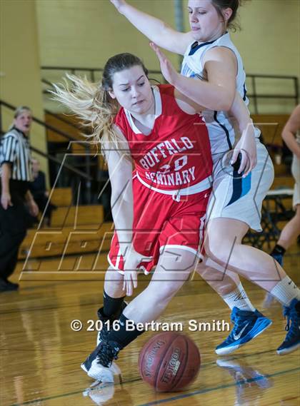 Thumbnail 2 in Buffalo Seminary @ St. Mary's (Monsignor Martin Class B Semifinal) photogallery.