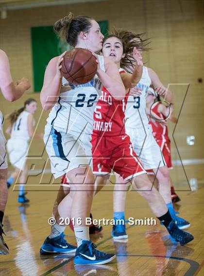 Thumbnail 1 in Buffalo Seminary @ St. Mary's (Monsignor Martin Class B Semifinal) photogallery.