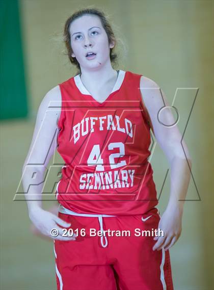 Thumbnail 1 in Buffalo Seminary @ St. Mary's (Monsignor Martin Class B Semifinal) photogallery.