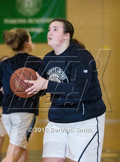 Thumbnail 1 in Buffalo Seminary @ St. Mary's (Monsignor Martin Class B Semifinal) photogallery.