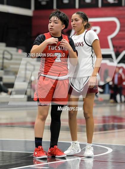 Thumbnail 3 in Tucson High Magnet School vs Red Mountain (AIA 6A Play-In) photogallery.
