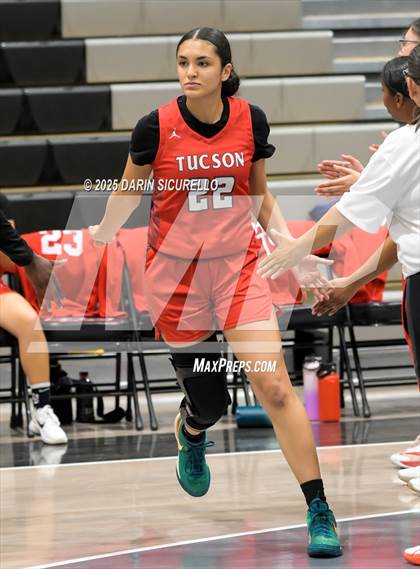 Thumbnail 3 in Tucson High Magnet School vs Red Mountain (AIA 6A Play-In) photogallery.