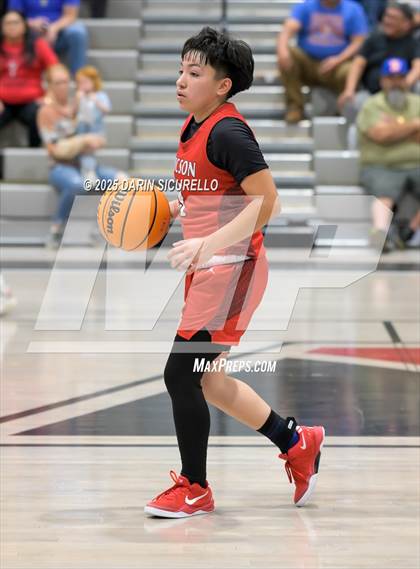 Thumbnail 3 in Tucson High Magnet School vs Red Mountain (AIA 6A Play-In) photogallery.