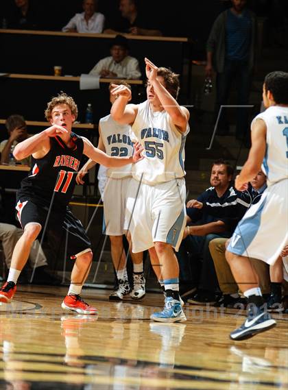 Thumbnail 2 in Valor Christian vs. Lewis-Palmer (CHSAA 4A Final) photogallery.