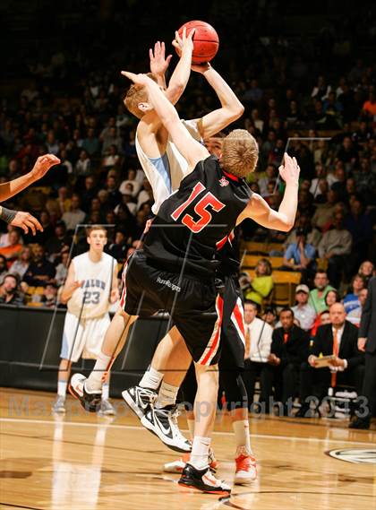 Thumbnail 3 in Valor Christian vs. Lewis-Palmer (CHSAA 4A Final) photogallery.
