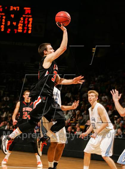 Thumbnail 2 in Valor Christian vs. Lewis-Palmer (CHSAA 4A Final) photogallery.