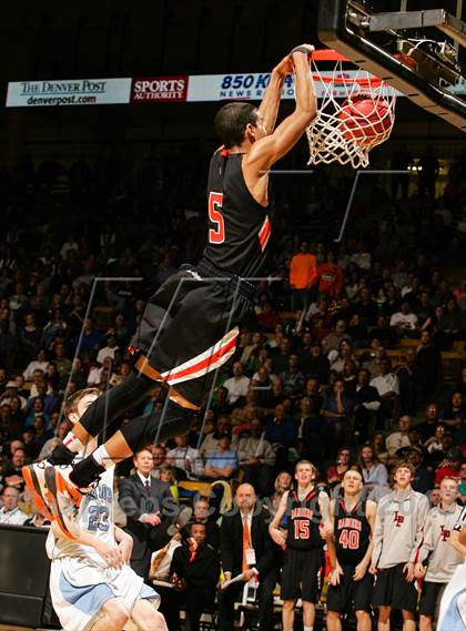Thumbnail 2 in Valor Christian vs. Lewis-Palmer (CHSAA 4A Final) photogallery.