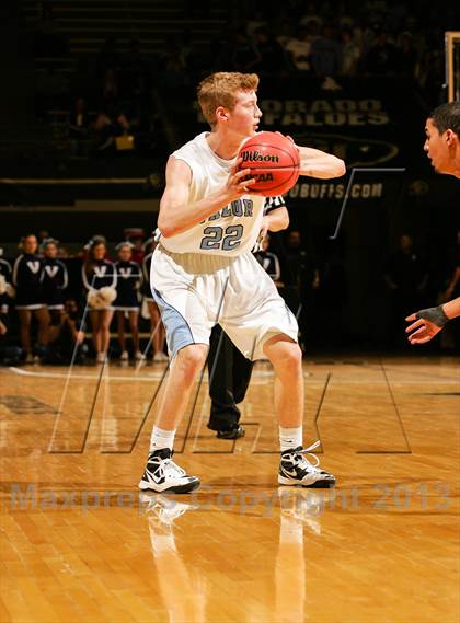 Thumbnail 3 in Valor Christian vs. Lewis-Palmer (CHSAA 4A Final) photogallery.