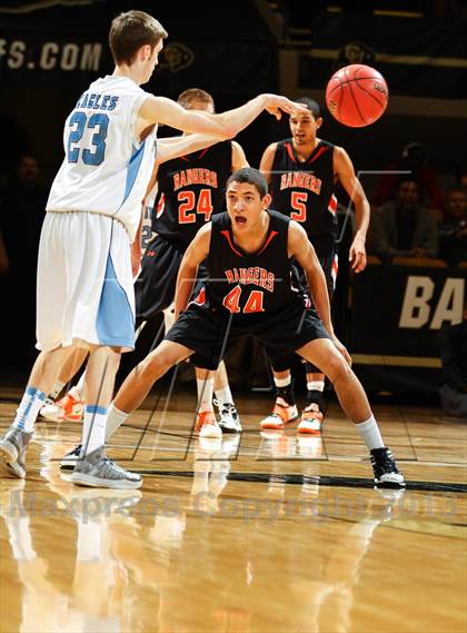 Thumbnail 3 in Valor Christian vs. Lewis-Palmer (CHSAA 4A Final) photogallery.