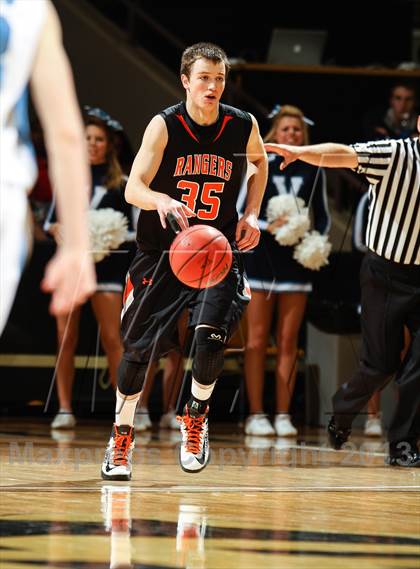 Thumbnail 3 in Valor Christian vs. Lewis-Palmer (CHSAA 4A Final) photogallery.