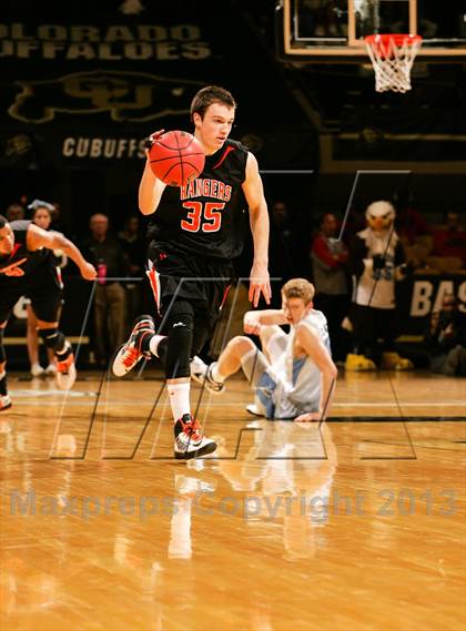 Thumbnail 3 in Valor Christian vs. Lewis-Palmer (CHSAA 4A Final) photogallery.