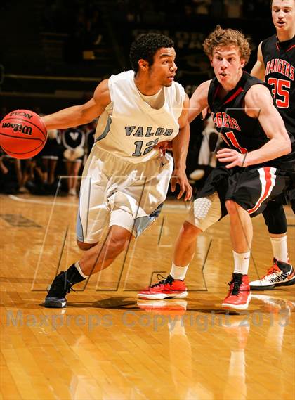 Thumbnail 3 in Valor Christian vs. Lewis-Palmer (CHSAA 4A Final) photogallery.
