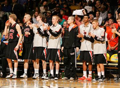 Thumbnail 1 in Valor Christian vs. Lewis-Palmer (CHSAA 4A Final) photogallery.
