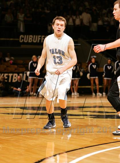 Thumbnail 2 in Valor Christian vs. Lewis-Palmer (CHSAA 4A Final) photogallery.