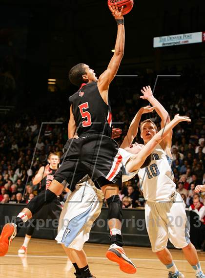 Thumbnail 1 in Valor Christian vs. Lewis-Palmer (CHSAA 4A Final) photogallery.