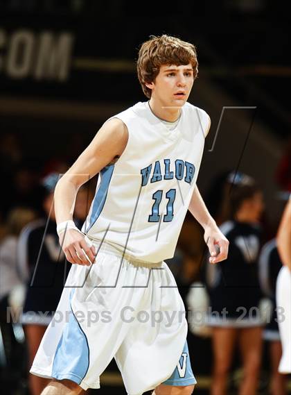 Thumbnail 2 in Valor Christian vs. Lewis-Palmer (CHSAA 4A Final) photogallery.