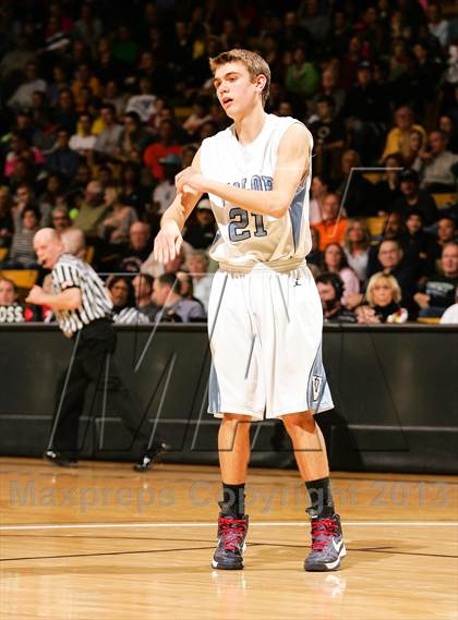 Thumbnail 1 in Valor Christian vs. Lewis-Palmer (CHSAA 4A Final) photogallery.