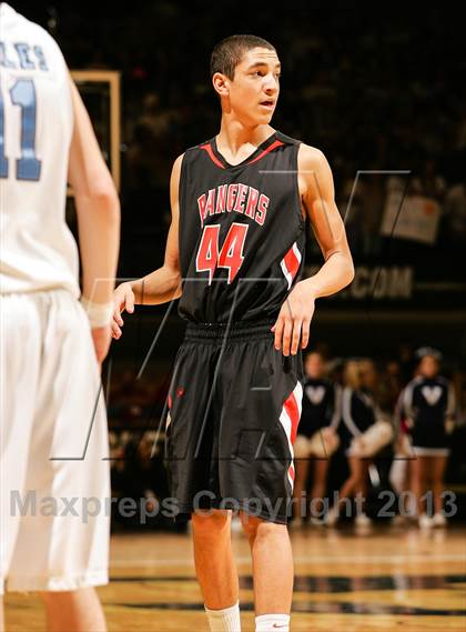 Thumbnail 2 in Valor Christian vs. Lewis-Palmer (CHSAA 4A Final) photogallery.