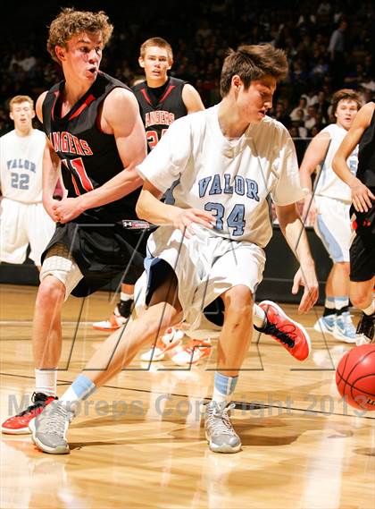 Thumbnail 1 in Valor Christian vs. Lewis-Palmer (CHSAA 4A Final) photogallery.
