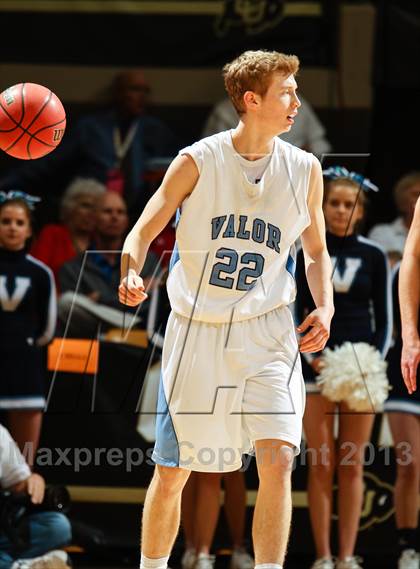Thumbnail 1 in Valor Christian vs. Lewis-Palmer (CHSAA 4A Final) photogallery.