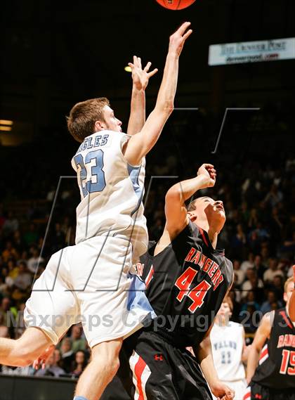 Thumbnail 3 in Valor Christian vs. Lewis-Palmer (CHSAA 4A Final) photogallery.