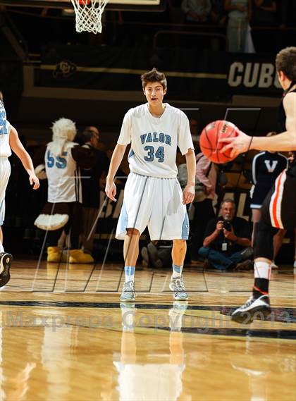 Thumbnail 1 in Valor Christian vs. Lewis-Palmer (CHSAA 4A Final) photogallery.