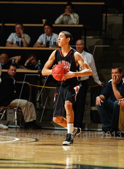Thumbnail 3 in Valor Christian vs. Lewis-Palmer (CHSAA 4A Final) photogallery.