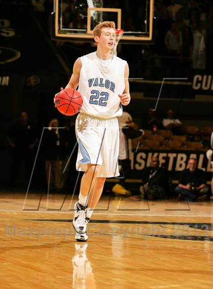 Thumbnail 2 in Valor Christian vs. Lewis-Palmer (CHSAA 4A Final) photogallery.