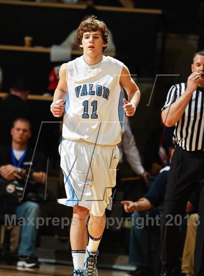 Thumbnail 3 in Valor Christian vs. Lewis-Palmer (CHSAA 4A Final) photogallery.