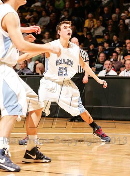 Thumbnail 3 in Valor Christian vs. Lewis-Palmer (CHSAA 4A Final) photogallery.