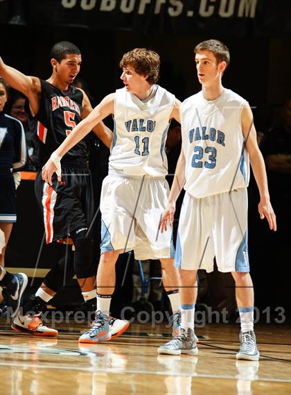 Thumbnail 1 in Valor Christian vs. Lewis-Palmer (CHSAA 4A Final) photogallery.